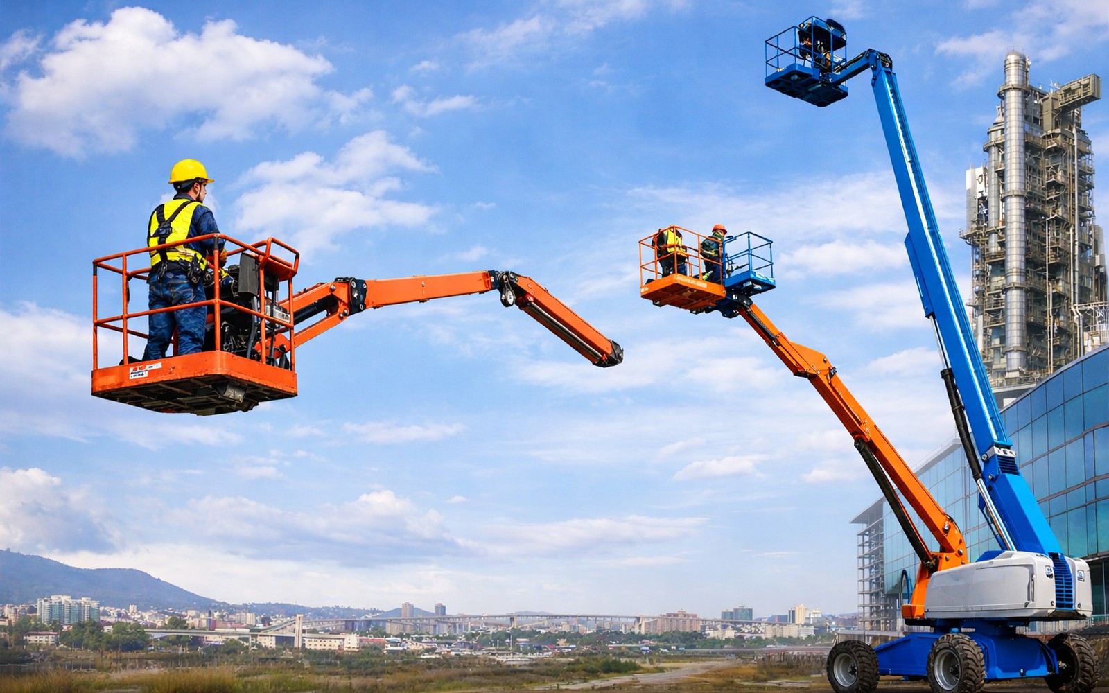 Boom Lift Financing for Steel Erectors and Structural Contractors